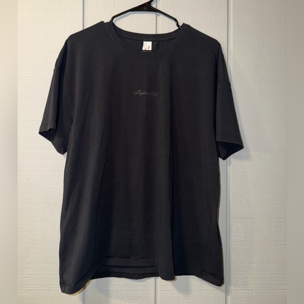 Alphalete Black Short Sleeve Tee